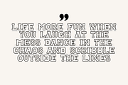 Blocksmith Outline, a Serif Font by Dm Studio (Thumbnail 8 of 10)