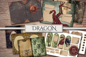 Dragon Scrapbooking Kit