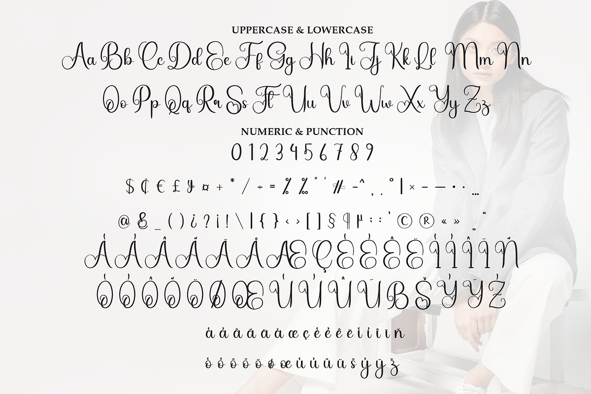 Angelina | Script Font, a Handwritten Font by Scratchones (Photo 7 of 9)