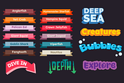 Deep Sea Creature Illustrations, an Animal Illustration by ThePixelLibrary (Thumbnail 6 of 11)