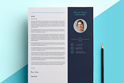 Resume / CV - Maria, a Resume Template by 3Angle (Thumbnail 5 of 5)