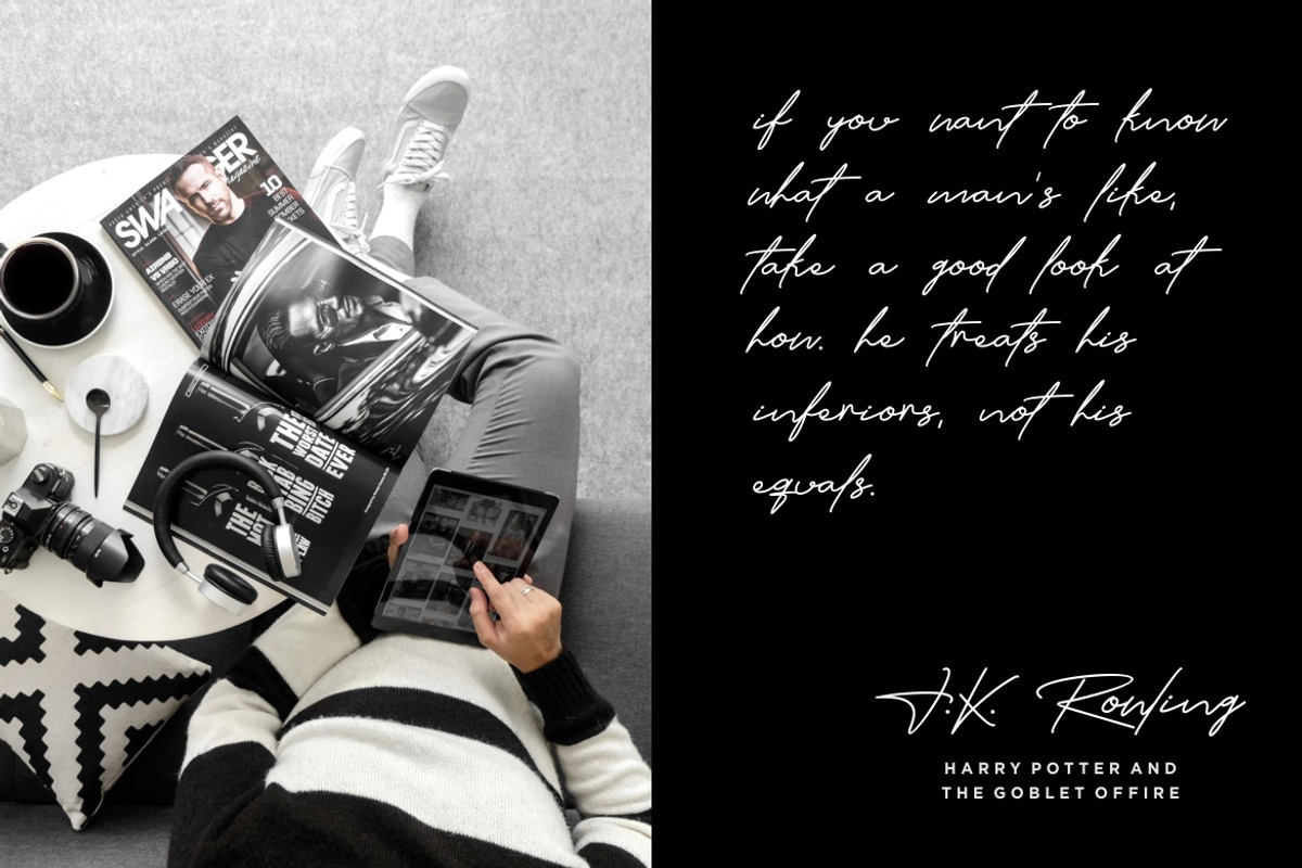 Austin Capittal - Signature Font, a Handwritten Font by Burhan Afif (Photo 8 of 11)