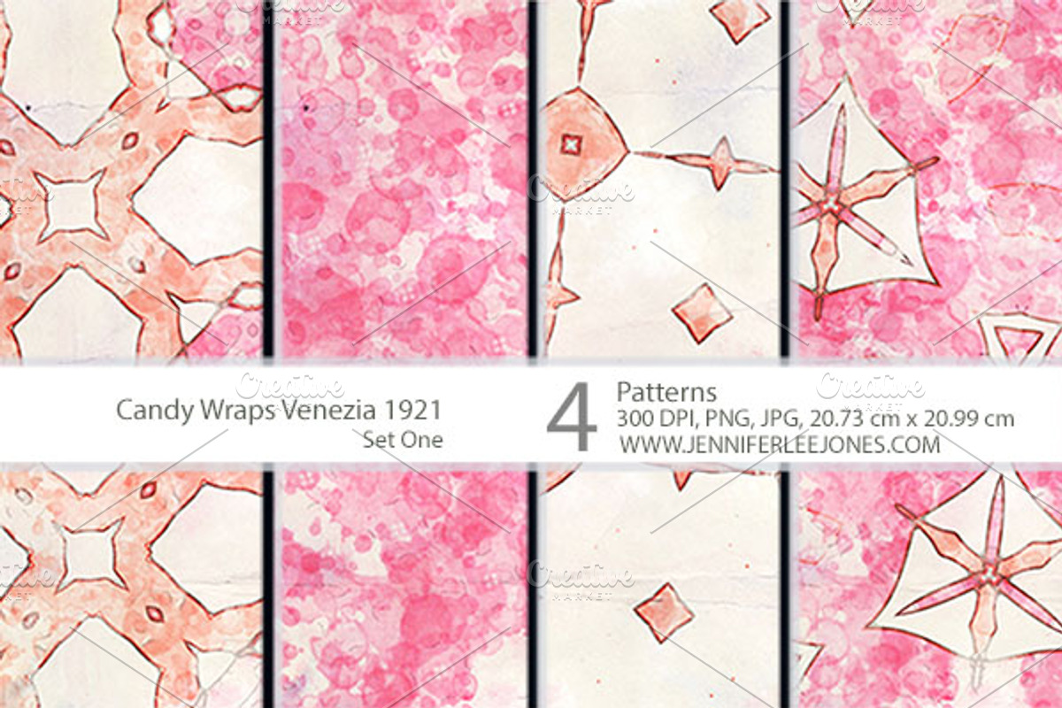Candy Wraps Venezia 1921 Pattern