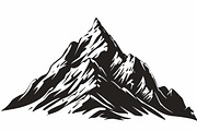 Mountain Tree Silhouette Bundle, a Graphic by balal (Thumbnail 3 of 11)