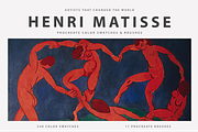 Henri Matisse Procreate Brushes, a Brush Add-On by Digi Life (Thumbnail 1 of 13)