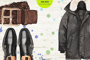 Trendy Fashion Items in Watercolor, an Illustration by Sweet Oh Sour (Thumbnail 6 of 6)