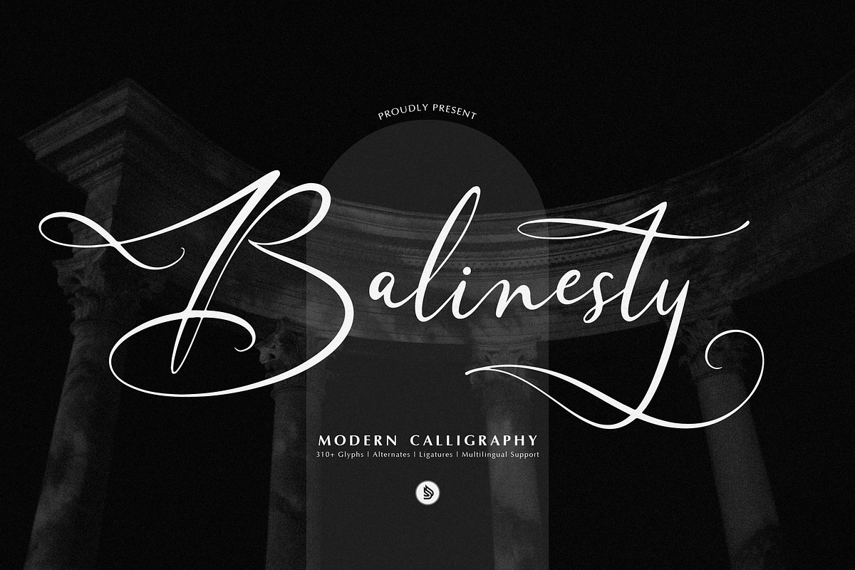 Balinesty | Modern Calligraphy, a Script Font by Denustudios (Photo 1 of 12)