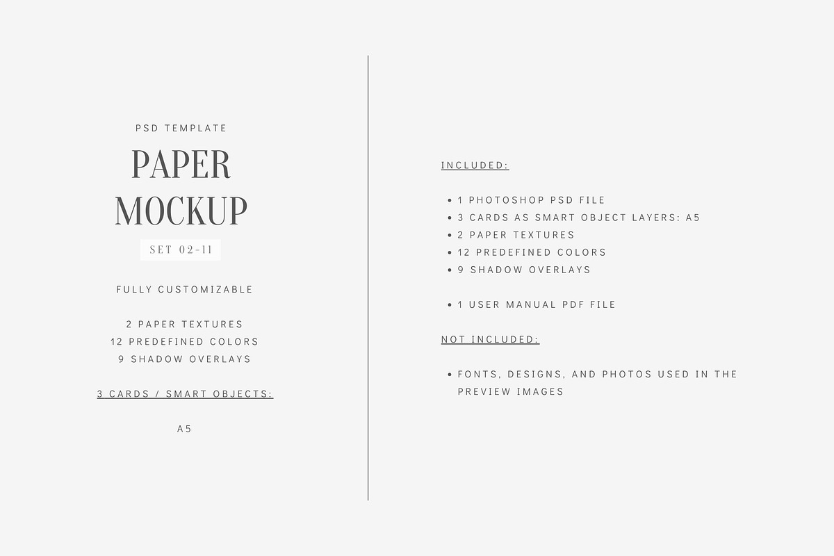 Vertical A5 Card Mockup Set | 02-11, a Mockup by DESIGN BY nube (Photo 3 of 10)