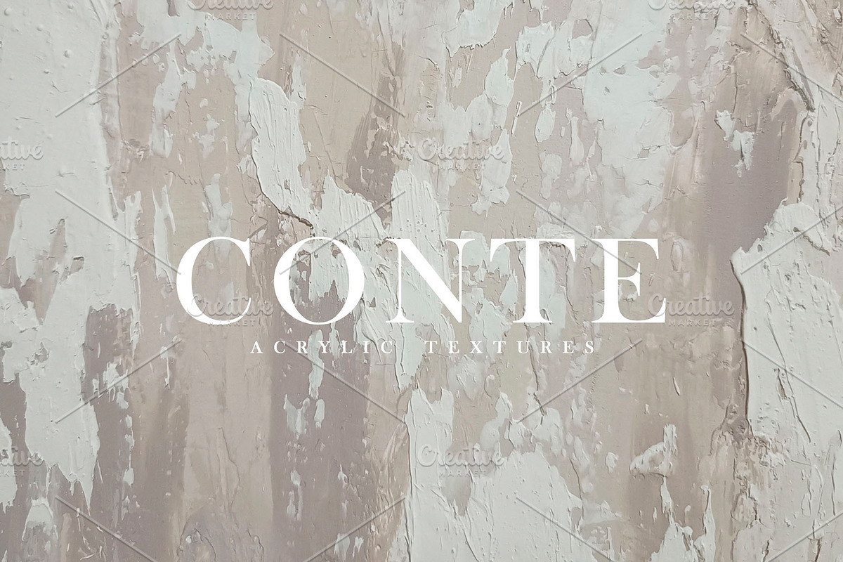 Conte Acrylic Textures, a Texture Graphic by Nadezda (Photo 1 of 6)