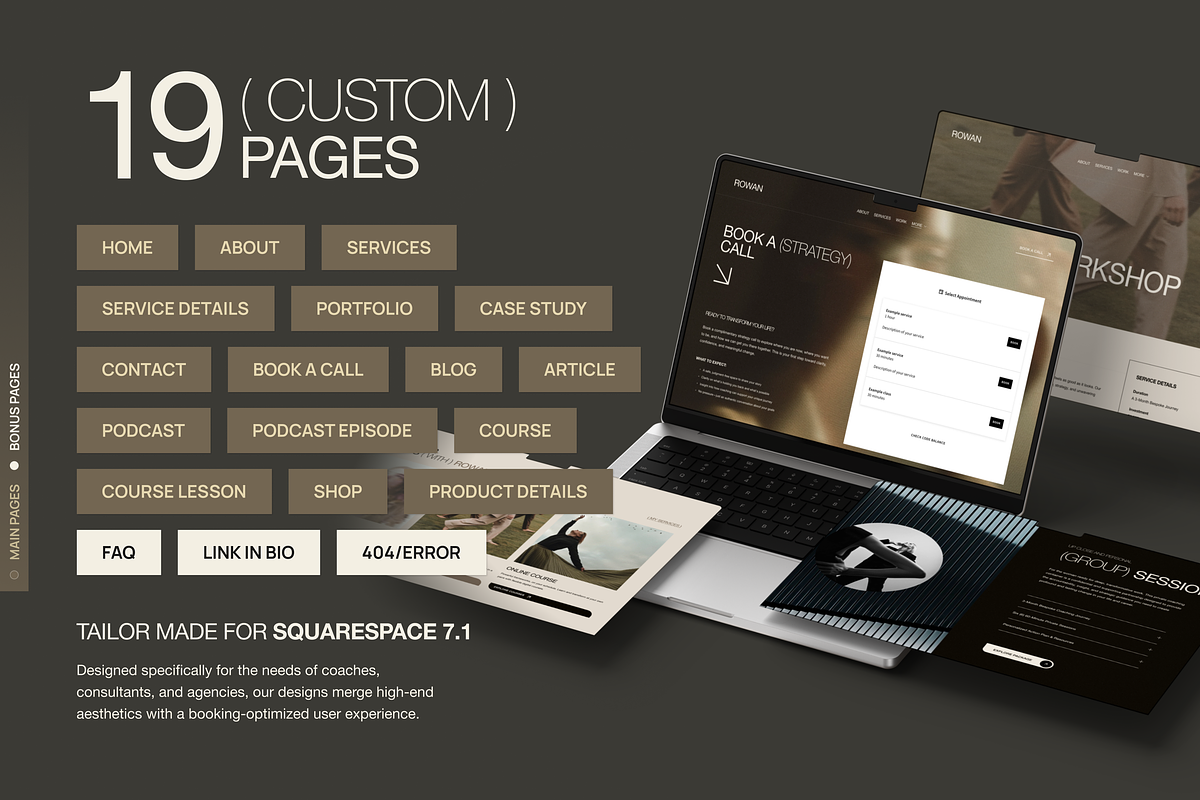 Bold Squarespace Template, a Squarespace Template by Glowup Online (Photo 6 of 9)