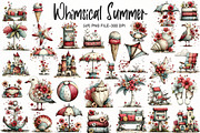 Whimsical Summer Clipart, an Illustration by Designworld (Thumbnail 1 of 5)