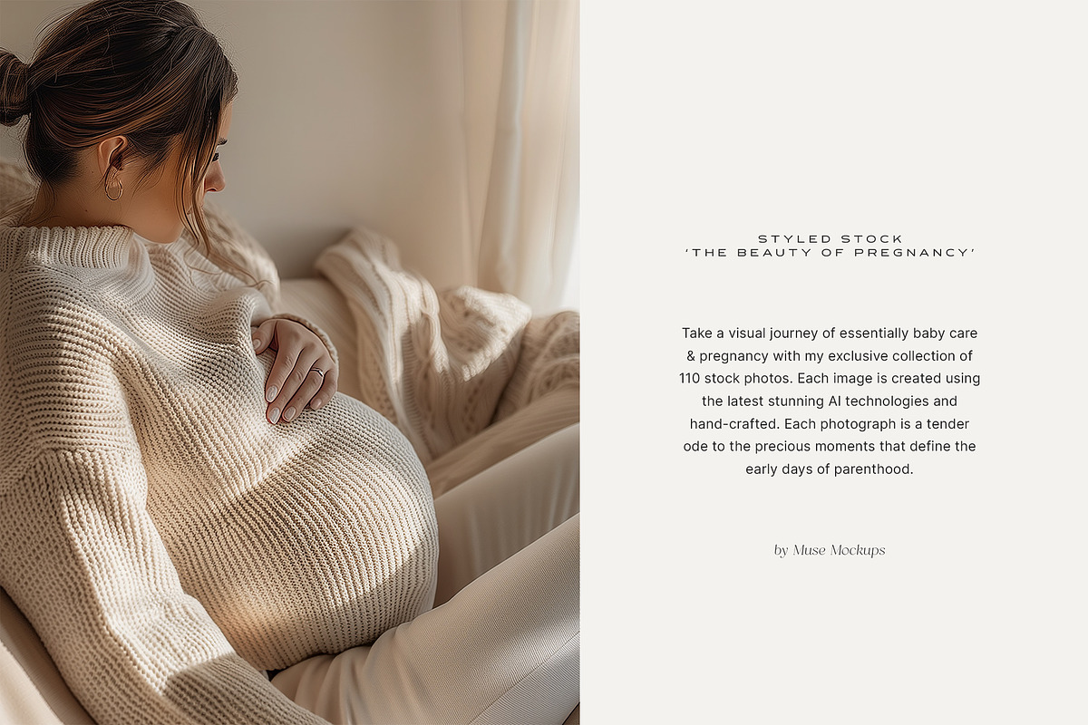 MATERNITY MOMENTS ~ 110 Stock Photos, a Beauty & Fashion Photo by Muse Mockups (Photo 7 of 14)