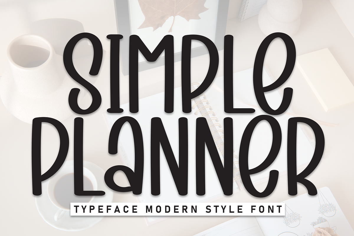 Simple Planner | Script Font, a Script Font by Scratchones (Photo 1 of 8)
