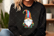 Christmas Gnome Glitter Brushstroke, an Illustration by Craft Nest (Thumbnail 3 of 6)
