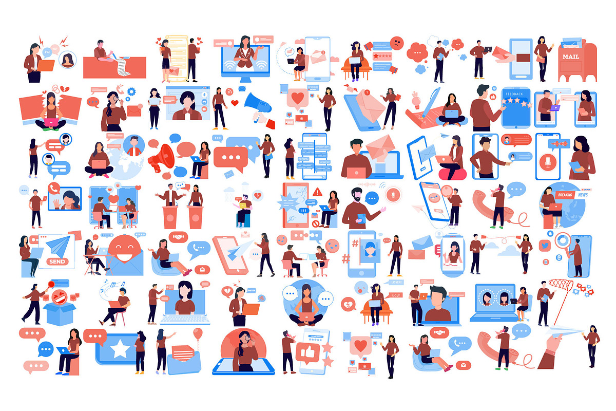 Communication & Collaboration Pack, an Illustration by Vector Portal (Photo 2 of 5)