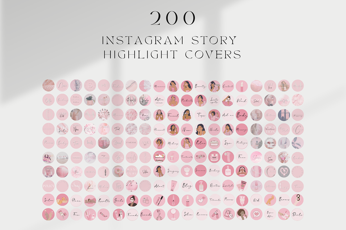Pink Instagram Canva Mega Bundle, a Social Media Template by BRANDcontent (Photo 6 of 8)