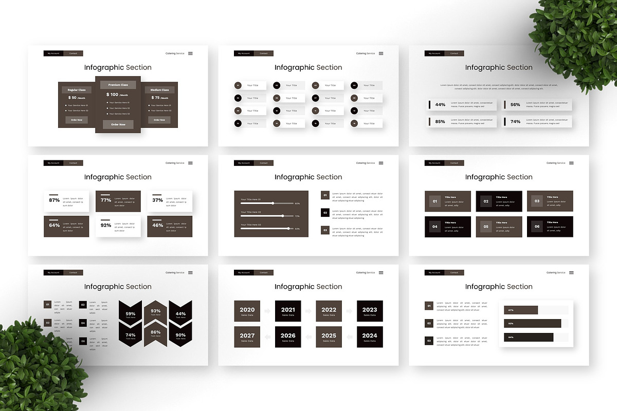 Catering Service - Food Google Slide, a Presentation Template by Deepslide Studio (Photo 4 of 6)