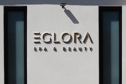 Logo Mockup 3D Gold Sign, a Product Mockup by Asylab