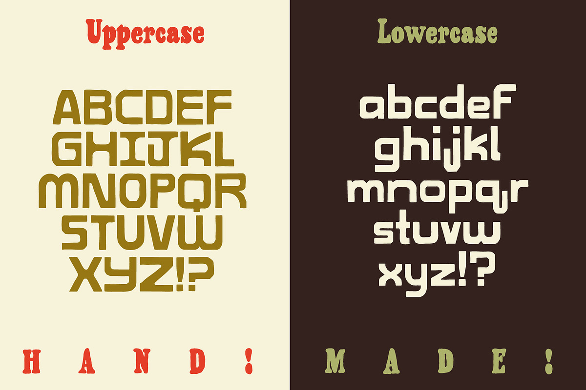 Palms - Handmade Retro Sans Serif, a Font by Studio Funshop by Kelli (Photo 8 of 10)