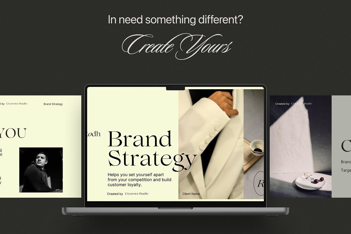 Rodh - Brand Strategy Template, a Presentation Template by Creavora (Photo 5 of 9)