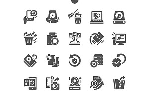 Data Recovery Icons