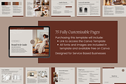 Brand Style Identity Guideline Canva, a Design Template by Rise and Roar Design (Thumbnail 2 of 9)