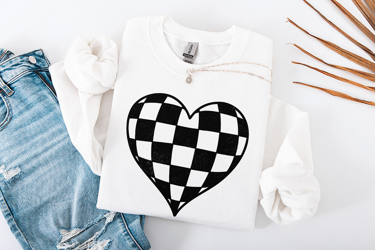 Checkered Heart PNG, Valentines Day, an Illustration by SharpMarketplace (Photo 4 of 9)