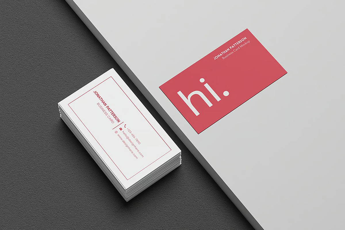 Business Card Mockup, an Advertising Mockup by Hubzway (Photo 5 of 5)