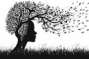 Tree Woman Laser Cut Bundle, an Object Graphic by BIPLOB EXPERT (Thumbnail 11 of 11)