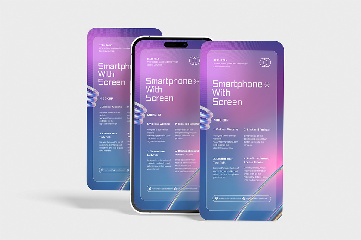 With Screen mockup, an Advertising Mockup by swsi-studio (Photo 4 of 5)