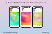 Bright & Luminous Radial Gradients, a Background Graphic by Komet & Flicker (Thumbnail 5 of 14)