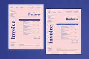 Invoice Template, a Stationery Template by Guuver (Thumbnail 4 of 4)