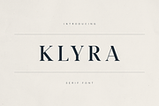 Klyra – A Modern Classic Serif Font, a Serif Font by Only Fonts (Thumbnail 1 of 11)