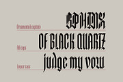 Archangel, a Blackletter Font by BillyJN (Thumbnail 2 of 10)