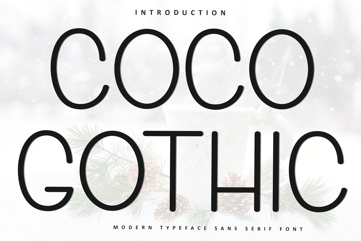Coco Gothic, a Sans Serif Font by FreshTypeINK (Photo 1 of 8)