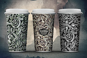Electric Cars Graphics Patterns, a Decorative Illustration by BALABOLKA (Thumbnail 6 of 6)