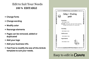 20 Airbnb Sign Bundle Template, a Stationery Template by SassyCorners (Thumbnail 5 of 8)