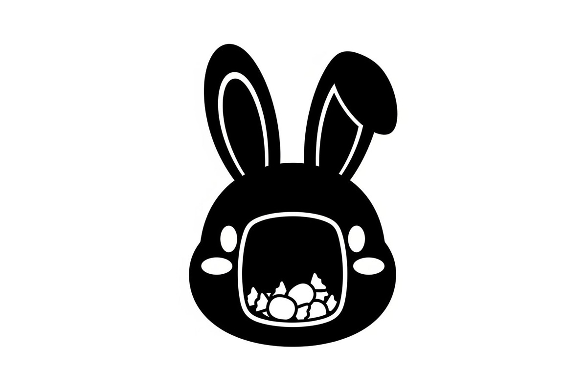 50 Easter Egg Bunny Silhouette, an Illustration by jahid234 (Photo 44 of 51)