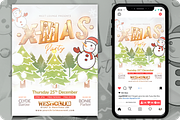 Marry Christmas Event Flyer, a Flyer Template by regalDRAW (Thumbnail 4 of 4)
