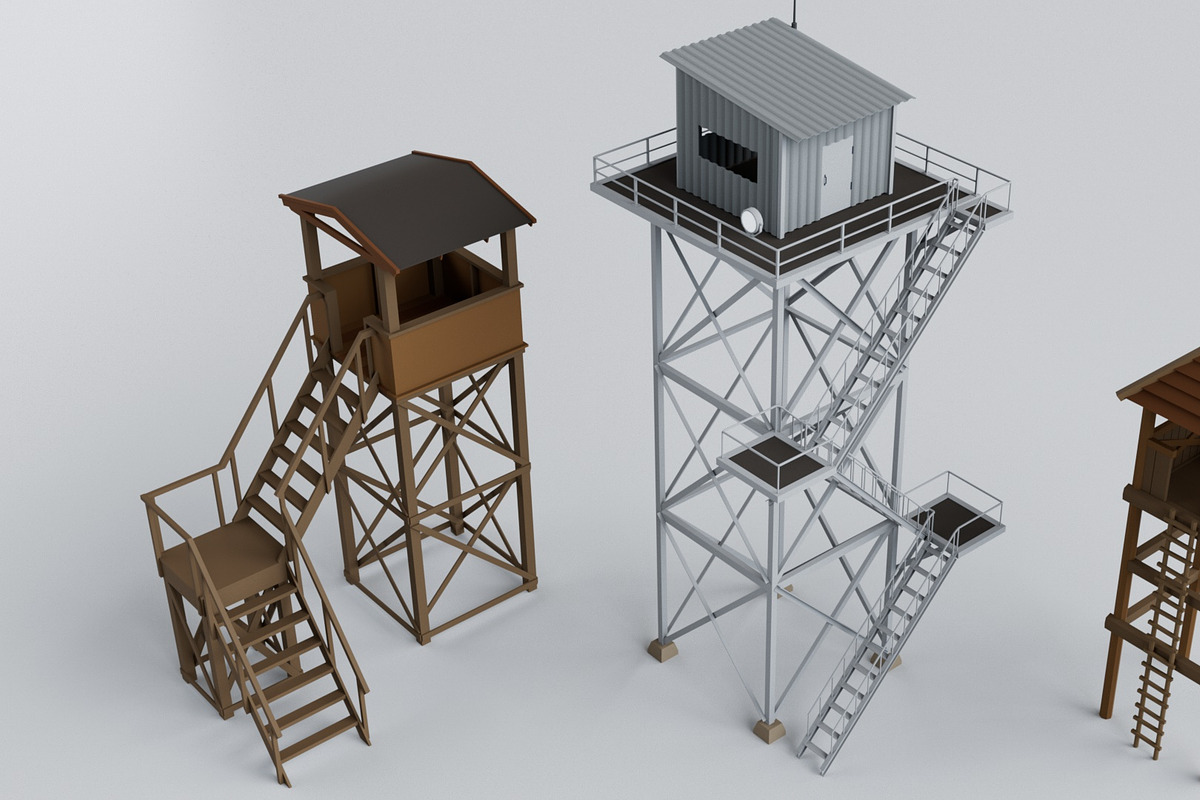 Military Mega Pack Collection 3D, an Environmental 3D Model by multimedia4ds (Photo 16 of 21)