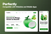 Fruits 3D Icon Pack, an Object 3D Model by Haps Space (Thumbnail 3 of 4)