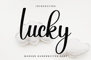 Lucky, a Handwritten Font by InermediaSTUDIO (Thumbnail 1 of 6)