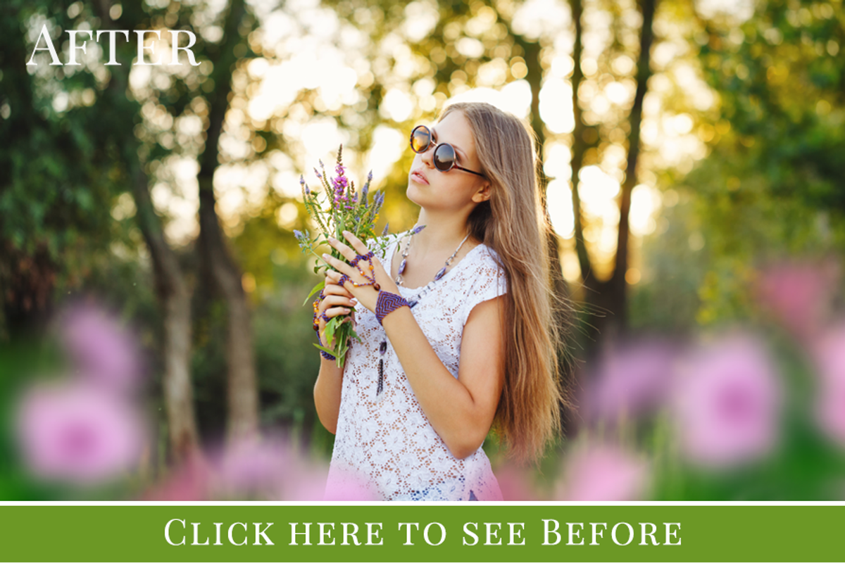 Flowery Spring photo overlays set, an Object Graphic by BrownLeopard (Photo 4 of 7)