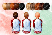 Christmas Family Look Clipart, an Illustration by ArtedeCatrin (Thumbnail 5 of 7)