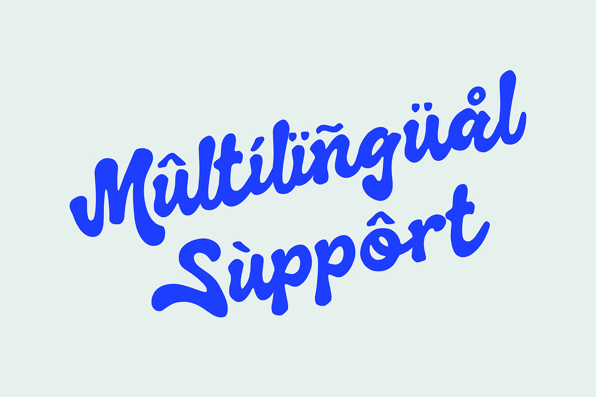 Megiula - Rounded Script Font, a Script Font by Sealoung (Photo 9 of 11)