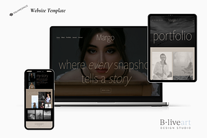 Margo Squarespace 7.1 Template