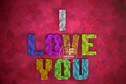 DIY Polygonal letters template, a Templates & Theme by PolyFish (Thumbnail 2 of 5)