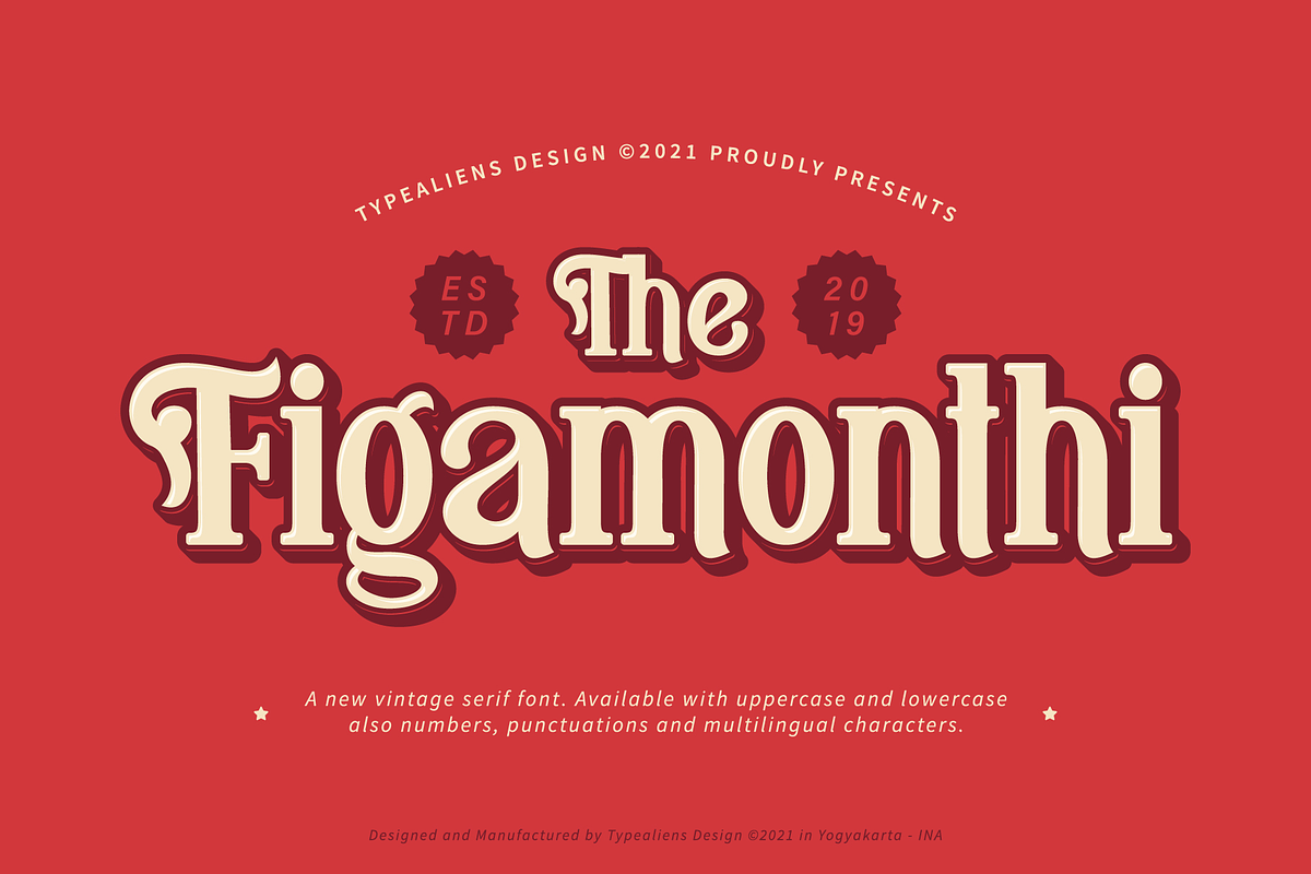 Figamonthi, a Serif Font by ilhamtaro (Photo 1 of 10)