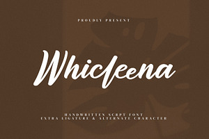 Whicleena, a Handwritten Font by Goresan Studio