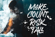 Grashrock - Freestyle brush, a Font by Arterfak Project (Thumbnail 4 of 12)